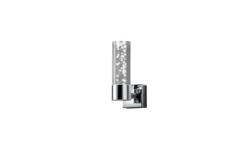 Bolsa H2O LED Vägglampa 1L krom/ bubbelglas - Vit - Belysning - Lampor & belysning inomhus - Vägglampa