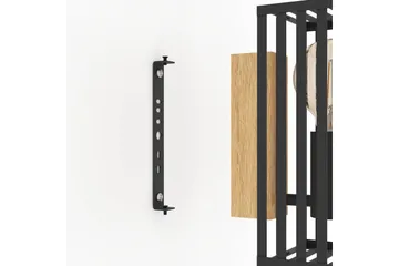 Vägglampa Eglo Cidraz Svart/Trä - Belysning - Lampor & belysning inomhus - Vägglampa
