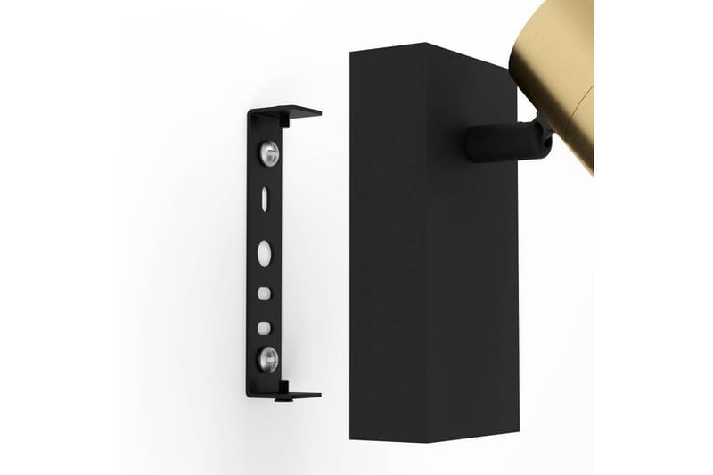 Vägglampa Eglo Cumaribo Svart/Mässing - Belysning - Lampor & belysning inomhus - Vägglampa