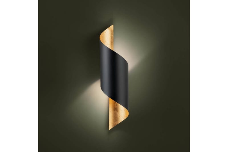 Vägglampa Eglo Jabaloyas Svart/Guld - Belysning - Lampor & belysning inomhus - Hall lampa