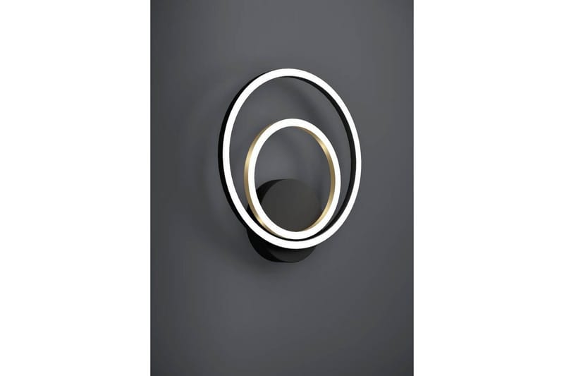 Vägglampa Eglo Lanacera Svart/Guld - Belysning - Lampor & belysning inomhus - Vägglampa
