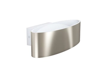 Vägglampa Eglo Maccacari Nickel-Matt/Vit