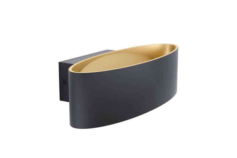 Vägglampa Eglo Maccacari Svart/Guld, Svart/Guld