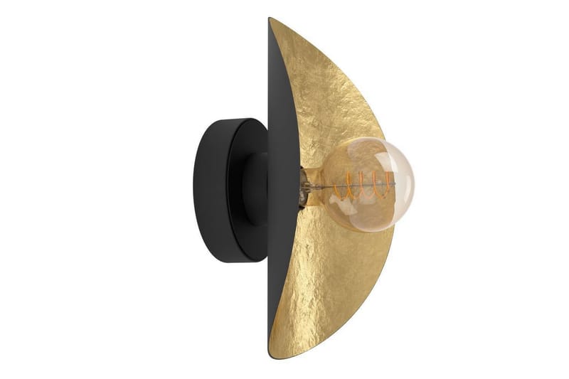 Vägglampa Eglo Saceda Svart/Guld - Belysning - Lampor & belysning inomhus - Vägglampa