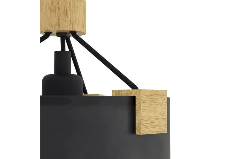 Vägglampa Eglo Potosi Svart/Trä - Belysning - Lampor & belysning inomhus - Vägglampa - Väggarmatur