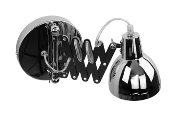 Harrington Vägglampa 33 cm - Silver - Belysning - Lampor & belysning inomhus - Vägglampa - Väggarmatur