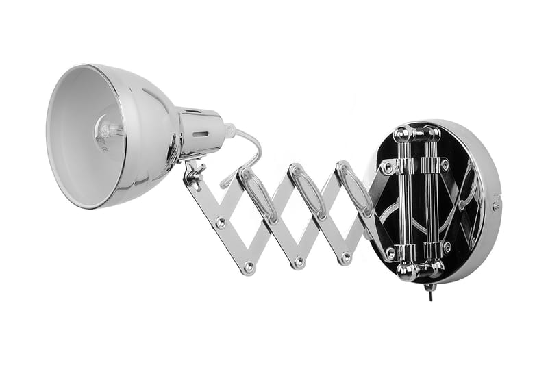 Harrington Vägglampa 33 cm - Silver - Belysning - Lampor & belysning inomhus - Vägglampa - Väggarmatur
