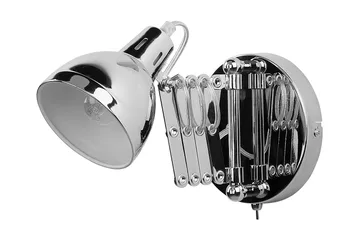 Harrington Vägglampa 33 cm - Silver - Belysning - Lampor & belysning inomhus - Vägglampa - Väggarmatur