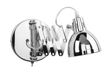 Harrington Vägglampa 33 cm - Silver - Belysning - Lampor & belysning inomhus - Vägglampa - Väggarmatur