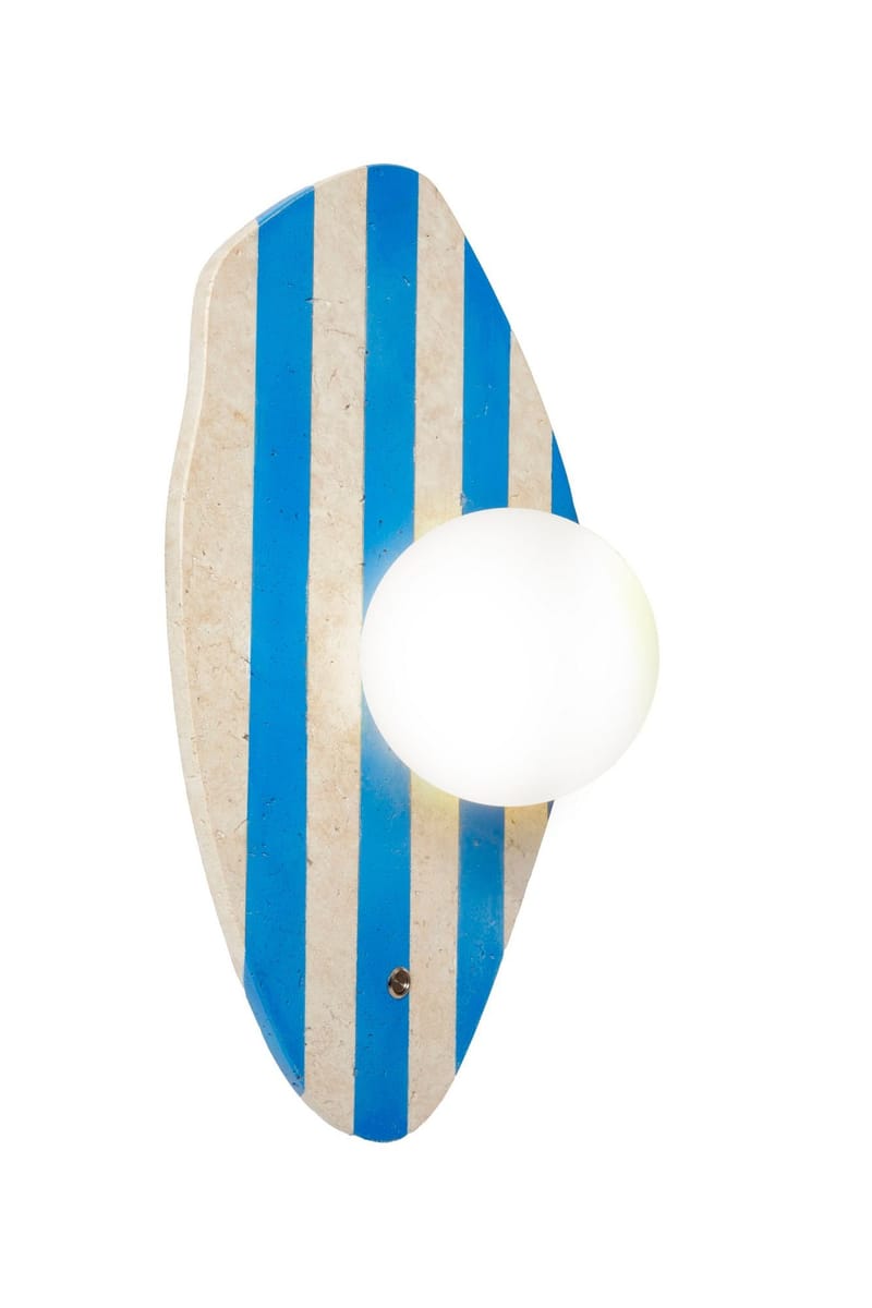 Javoren Vägglampa 10 cm - Beige, Vit, Blå - Belysning - Lampor & belysning inomhus - Vägglampa