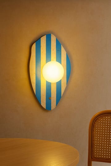 Javoren Vägglampa 10 cm - Beige, Vit, Blå - Belysning - Lampor & belysning inomhus - Vägglampa
