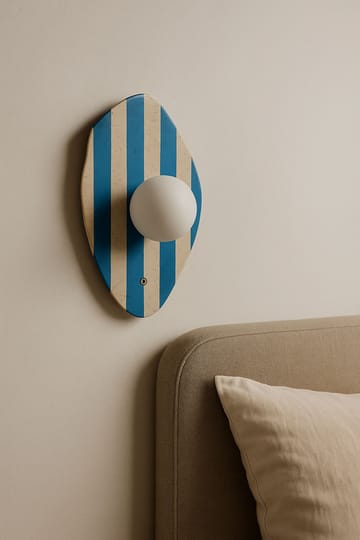 Javoren Vägglampa 10 cm - Beige, Vit, Blå - Belysning - Lampor & belysning inomhus - Vägglampa