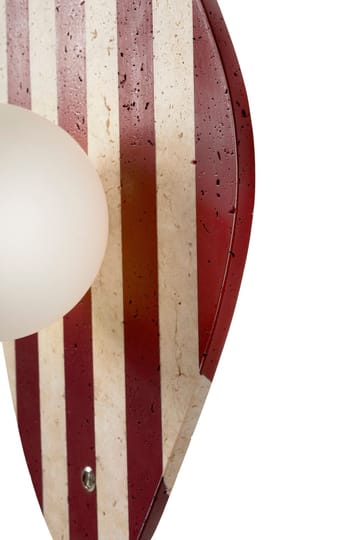 Javoren Vägglampa 10 cm - Beige, Vit, Röd - Belysning - Lampor & belysning inomhus - Vägglampa