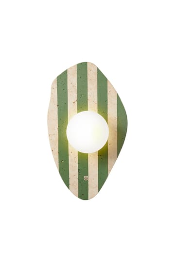 Javoren Vägglampa 10 cm - Beige Vit Grön - Belysning - Lampor & belysning inomhus - Vägglampa