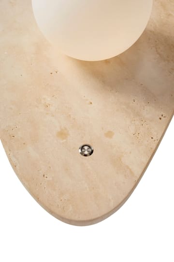 Javoren Vägglampa 10 cm - Beige Vit - Belysning - Lampor & belysning inomhus - Vägglampa