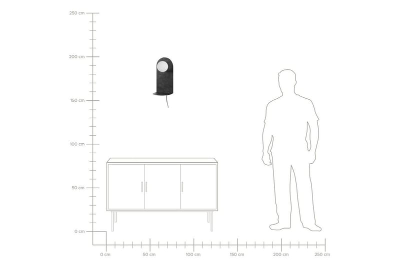 Kastell Väggplafond G9 - Grafit - Belysning - Lampor & belysning inomhus - Vägglampa