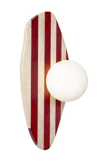 Kaynta Vägglampa 10 cm - Beige, Vit, Röd - Belysning - Lampor & belysning inomhus - Vägglampa