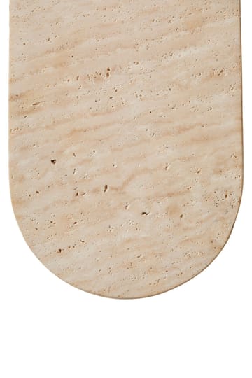 Kummer Vägglampa 10 cm Oval - Beige Och Vit - Belysning - Lampor & belysning inomhus - Vägglampa