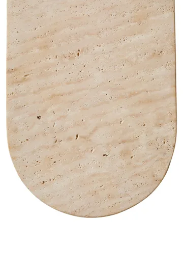 Kummer Vägglampa 10 cm Oval - Beige Och Vit - Belysning - Lampor & belysning inomhus - Vägglampa