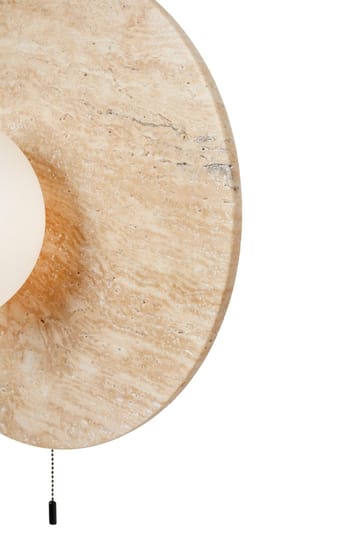 Kummer Vägglampa 12 cm Rund - Beige - Belysning - Lampor & belysning inomhus - Vägglampa