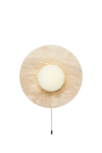 Kummer Vägglampa 12 cm Rund - Beige - Belysning - Lampor & belysning inomhus - Vägglampa