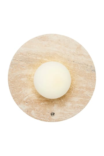 Kummer Vägglampa 12 cm Rund - Beige - Belysning - Lampor & belysning inomhus - Vägglampa