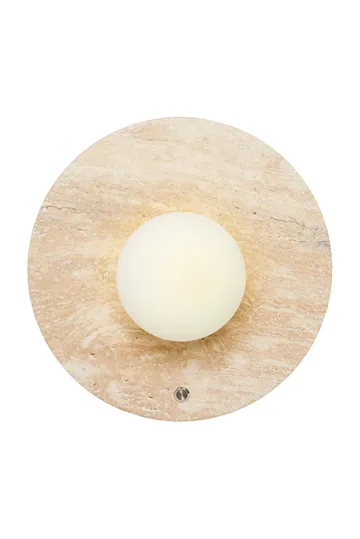 Kummer Vägglampa 12 cm Rund - Beige - Belysning - Lampor & belysning inomhus - Vägglampa