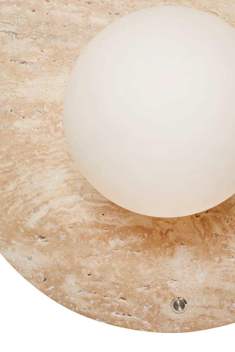 Kummer Vägglampa 12 cm Rund - Beige - Belysning - Lampor & belysning inomhus - Vägglampa