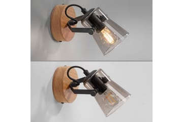 Langström Just Light Vägg/taklampa - Wood - Belysning - Lampor & belysning inomhus - Vägglampa