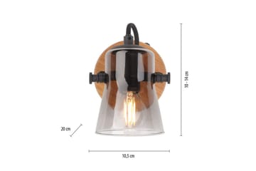 Langström Just Light Vägg/taklampa - Wood - Belysning - Lampor & belysning inomhus - Vägglampa