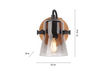 Langström Just Light Vägg/taklampa - Wood - Belysning - Lampor & belysning inomhus - Vägglampa