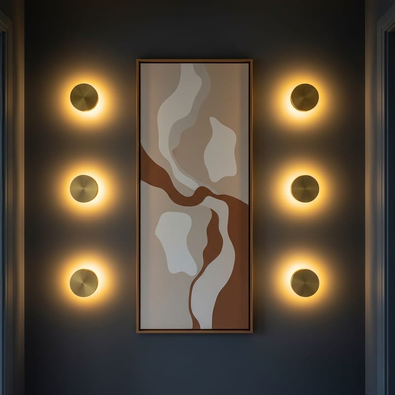 Loomba Vägglampa 12 cm Rund - Antik - Belysning - Lampor & belysning inomhus - Vägglampa