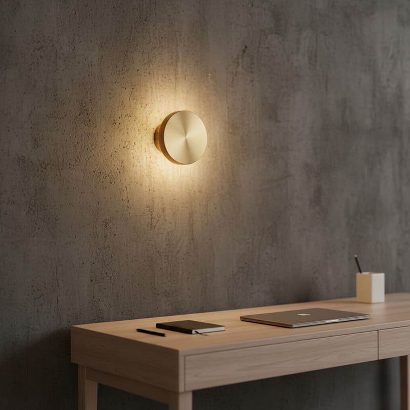 Loomba Vägglampa 12 cm Rund - Antik - Belysning - Lampor & belysning inomhus - Vägglampa