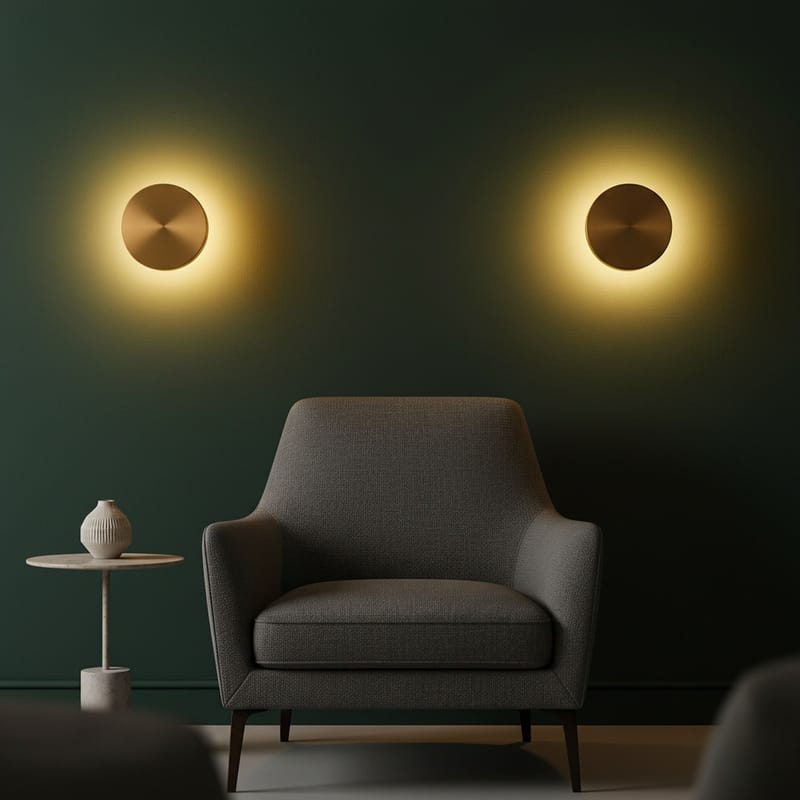 Loomba Vägglampa 15 cm Rund - Antik - Belysning - Lampor & belysning inomhus - Vägglampa