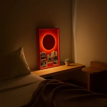 Loomba Vägglampa 45 cm - Röd - Belysning - Lampor & belysning inomhus - Vägglampa