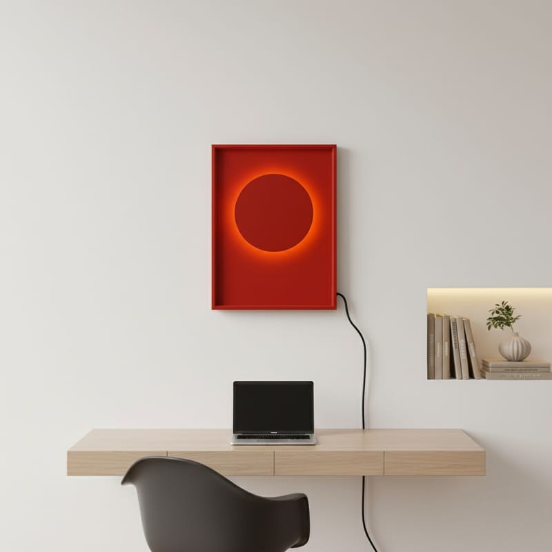 Loomba Vägglampa 45 cm - Röd - Belysning - Lampor & belysning inomhus - Vägglampa