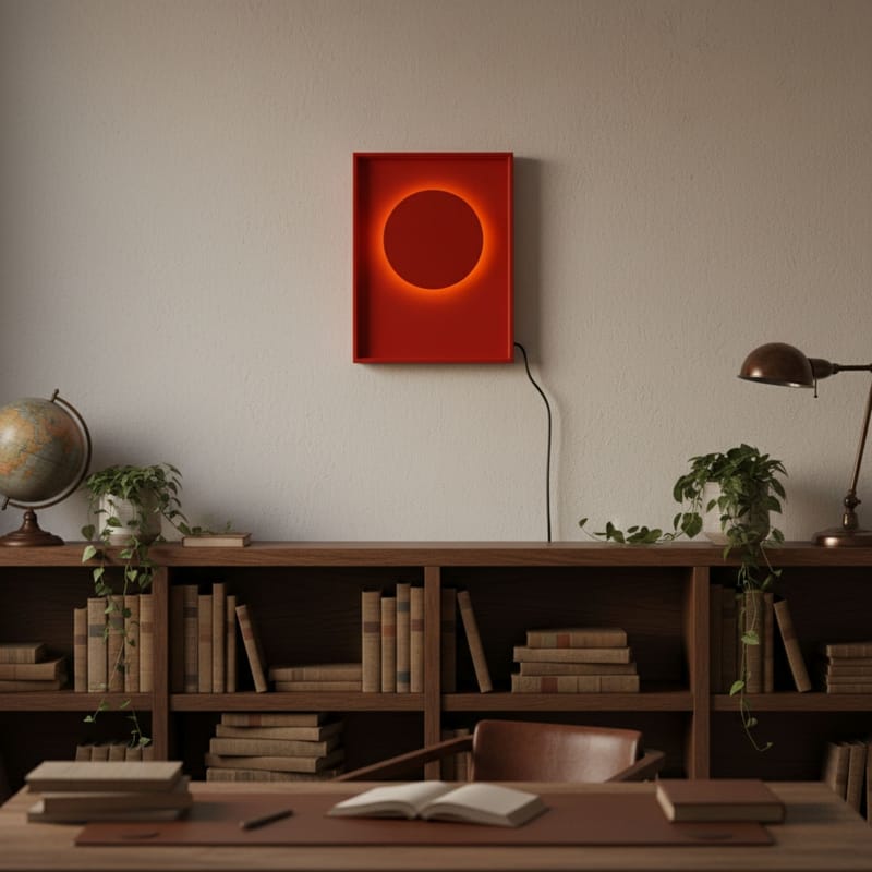 Loomba Vägglampa 45 cm - Röd - Belysning - Lampor & belysning inomhus - Vägglampa