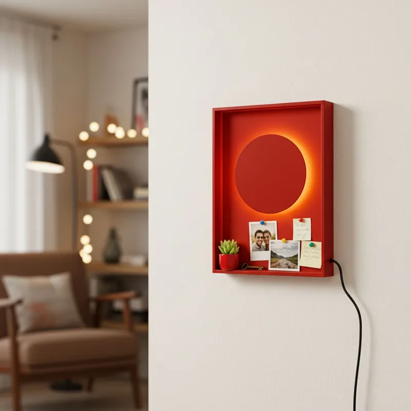 Loomba Vägglampa 45 cm - Röd - Belysning - Lampor & belysning inomhus - Vägglampa