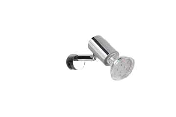 Lorenzo H2O vägglampa 1L GU10 krom - Krom - Belysning - Lampor & belysning inomhus - Vägglampa