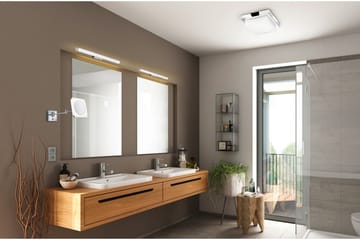 Mattimo H2O LED Vägglampa 60cm krom - Krom - Belysning - Lampor & belysning inomhus - Vägglampa