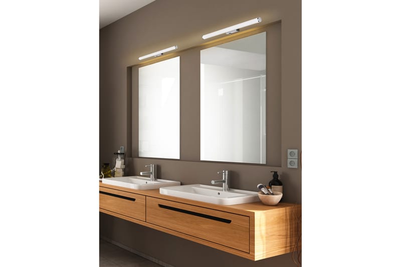 Mattimo H2O LED vägglampa 60cm krom - Vit - Belysning - Lampor & belysning inomhus - Vägglampa
