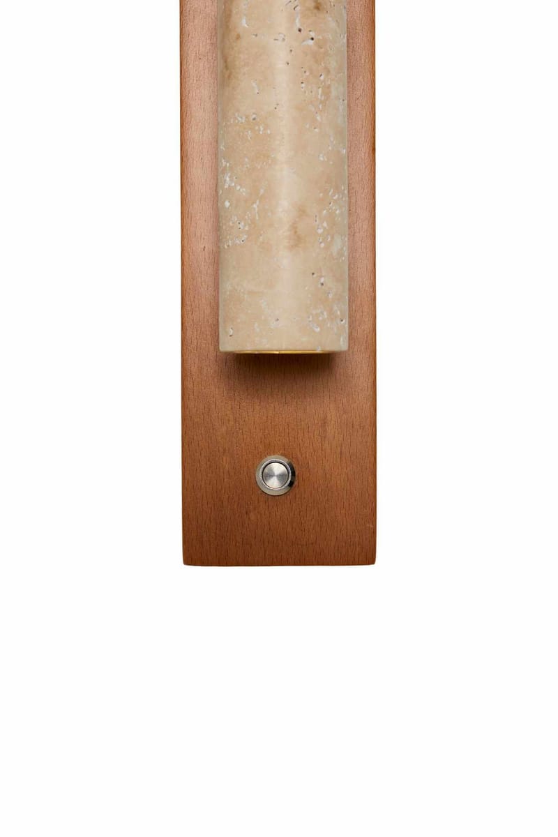 Orvyn Vägglampa 13 cm - Beige Ek - Belysning - Lampor & belysning inomhus - Vägglampa