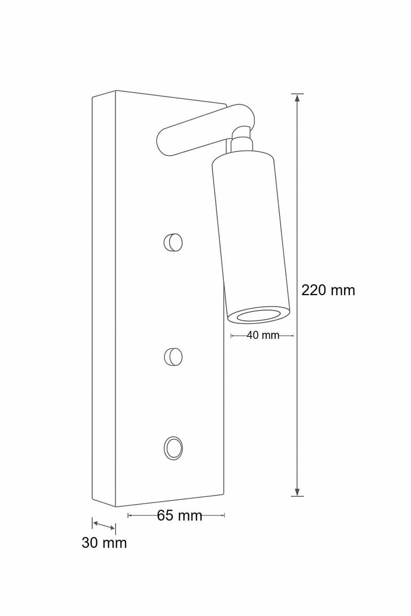 Orvyn Vägglampa 13 cm - Beige Ek - Belysning - Lampor & belysning inomhus - Vägglampa