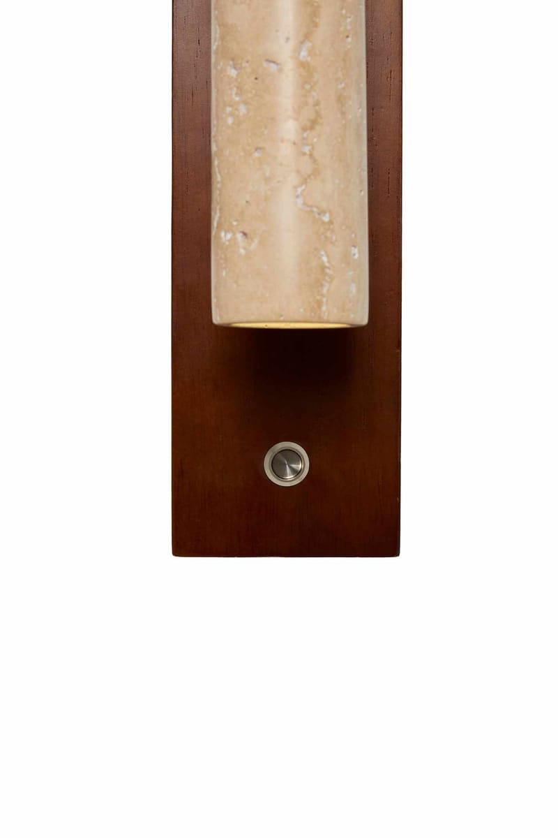 Orvyn Vägglampa 13 cm - Beige Valnöt - Belysning - Lampor & belysning inomhus - Vägglampa