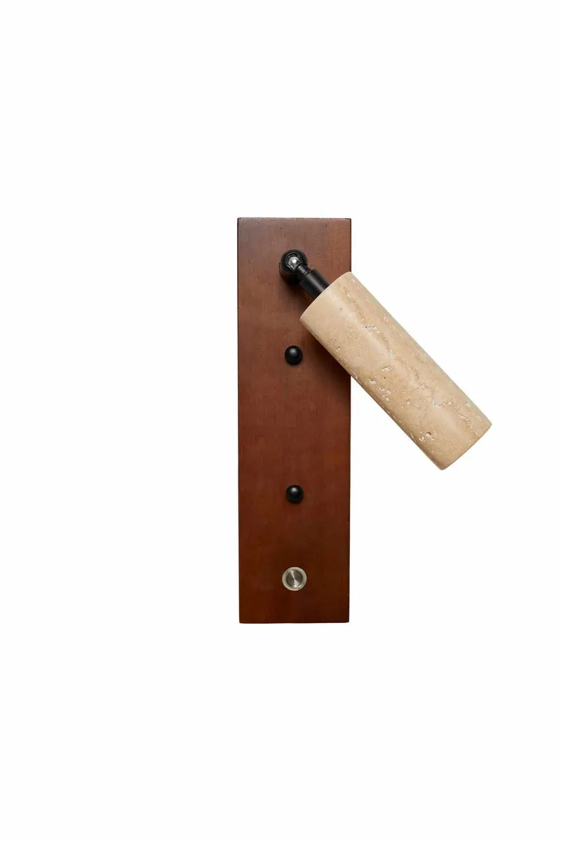 Orvyn Vägglampa 13 cm - Beige Valnöt - Belysning - Lampor & belysning inomhus - Vägglampa