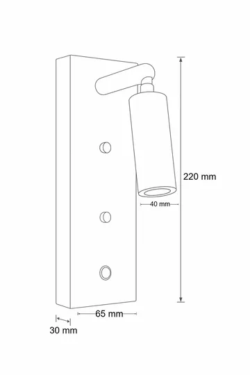 Orvyn Vägglampa 13 cm - Beige Valnöt - Belysning - Lampor & belysning inomhus - Vägglampa