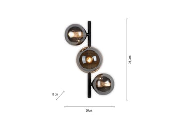 Popsicle Paul Neuhaus Vägglampa - Black - Belysning - Lampor & belysning inomhus - Vägglampa