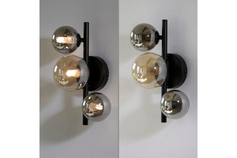 Popsicle Paul Neuhaus Vägglampa - Black - Belysning - Lampor & belysning inomhus - Vägglampa