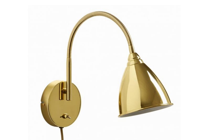 Vägglampa Smögen 11 cm Mässing - Vägglampa