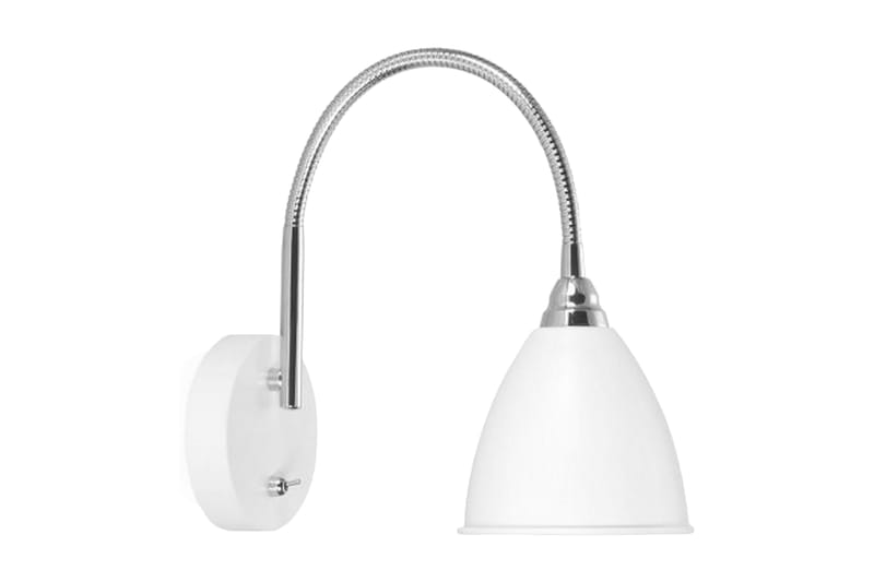 Vägglampa Smögen 11 cm Vit - Vägglampa